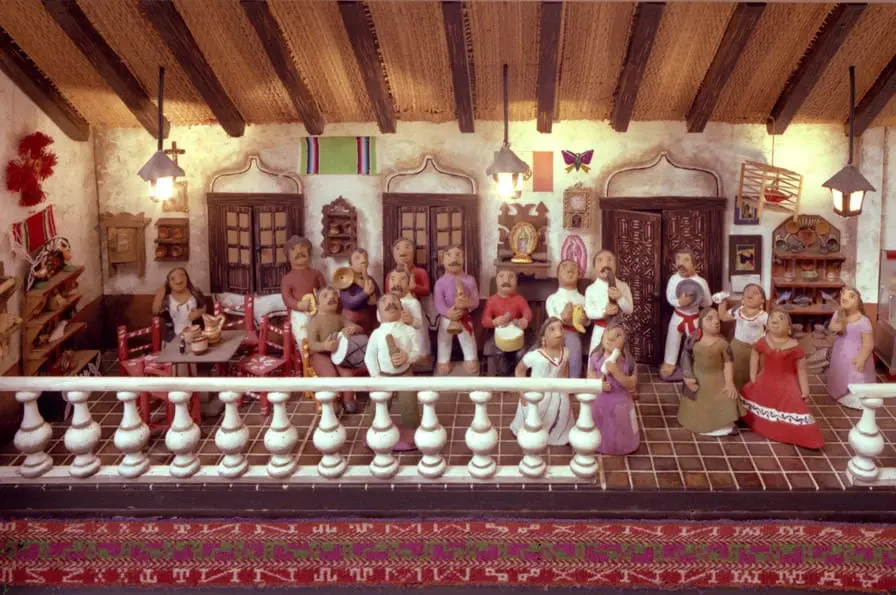 Aguilar Family, Cantina, components acquired and assembled between 1969 and the late 1980s. Mixed Media. Collection of the Oakland Museum of California, gift of the Estate of Rex May. Photo: Kaz Tsuruta. Photo: Kaz Tsuruta.