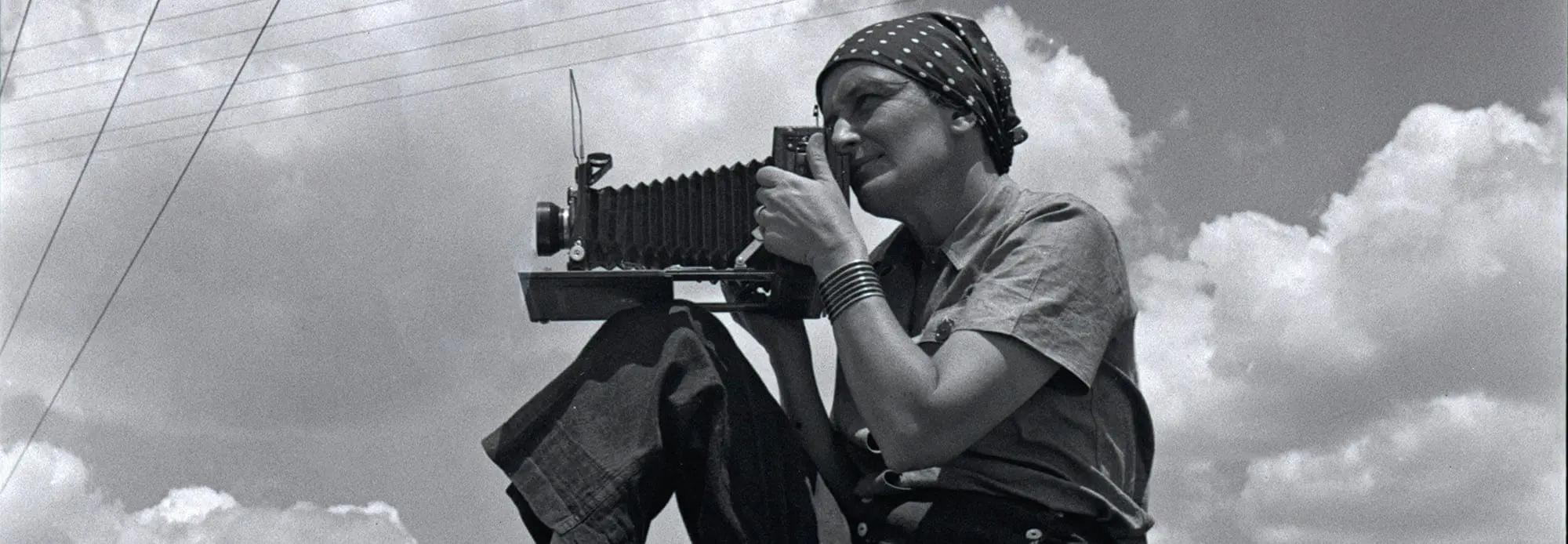 Dorothea Lange en Texas on the Plains Imagen de cabecera