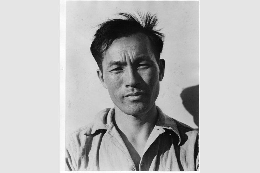 Young Man at Manzanar Relocation Center, July 3, 1942_lo-res