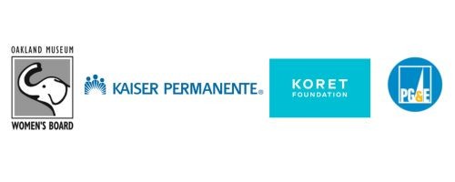 妇女委员会、Kaiser Permanente、Koret 和 PG&amp;E 标识