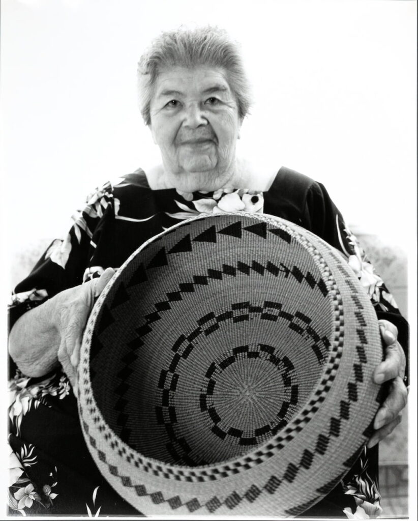 Dugan Aguilar, Elsie Allen (Pomo), Circa 1980s, Gift of the family of Dugan Aguilar