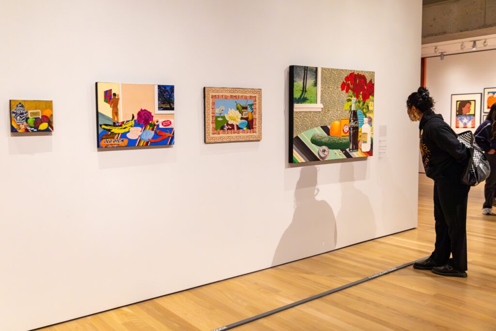 Joey Terrill’s artworks as featured in Calli: The Art of Xicanx Peoples — Kamiko Fujii. Courtesy of Oakland Museum of California